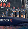 El equipo Alinghi Red Bull Racing parece afrontar bien la presión en la Copa del América