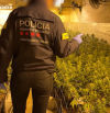 Nueve detenidos y 12 kilos de marihuana intervenidos en una nave de La Roca del Vallès