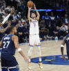 Los Thunder se acercan a la final de la NBA tras derrotar a los Wolves (126-128)