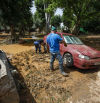 Fuertes tormentas causan cortes de carreteras, luz y agua en municipios de Zaragoza y Teruel