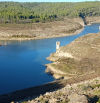 El otoño triste del embalse de Catllar