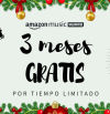 ¿Navidad sin música? Consigue 3 meses gratis de Amazon Music Unlimited y crea la banda sonora de tus fiestas