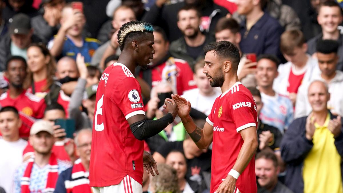 Exhibiciones de Pogba y Bruno Fernandes en el debut del Manchester United en la Premier