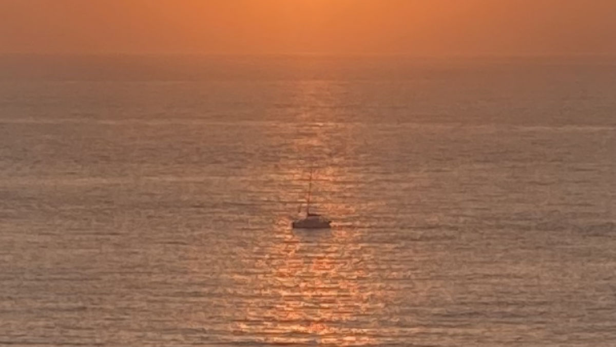 La maravillosa puesta de sol de Cala d’Hort