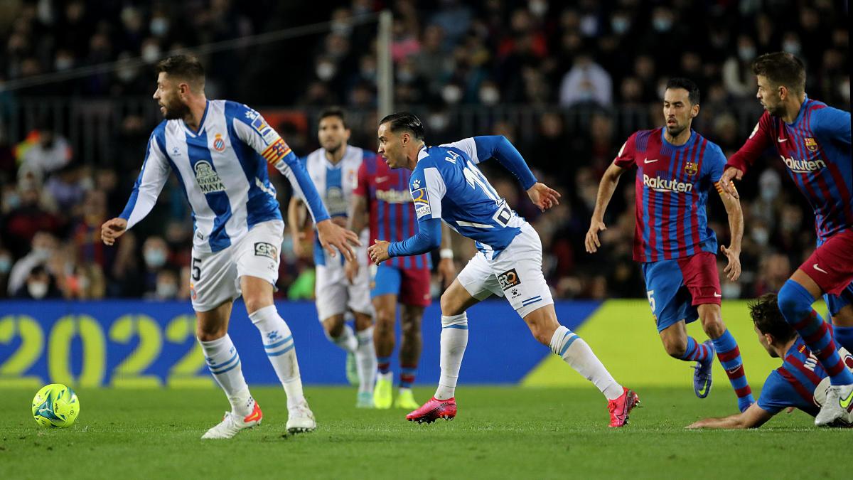 Barça y Espanyol, dos maneras de atacar