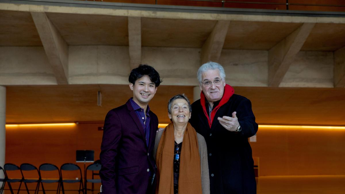 Triple mano a mano de Miura y Zukerman en el Auditori