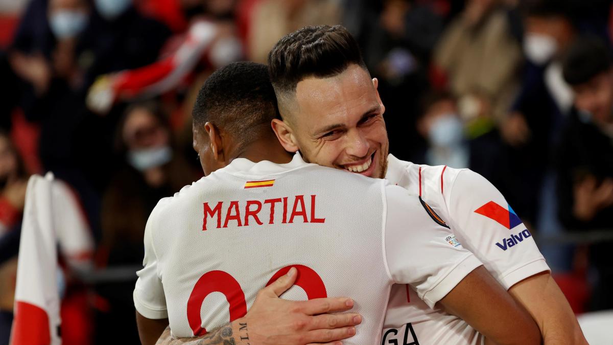 El Sevilla encarrila la eliminatoria en el Pizjuán