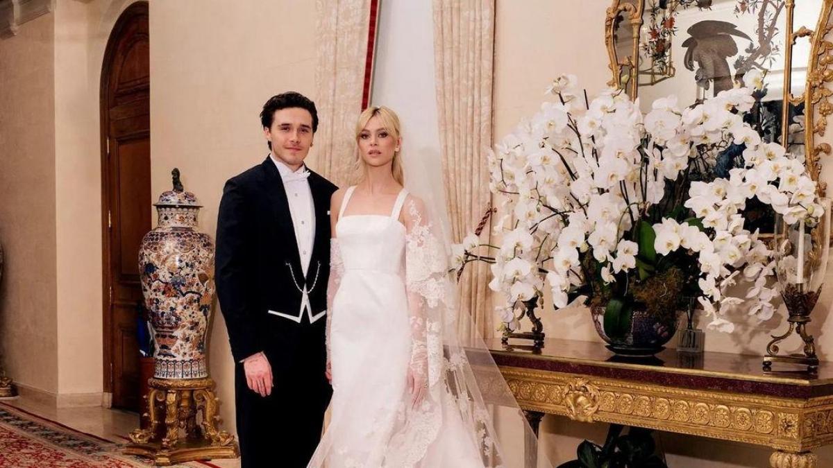 Todas las imágenes de la espectacular boda de Brooklyn Beckham y Nicola Peltz
