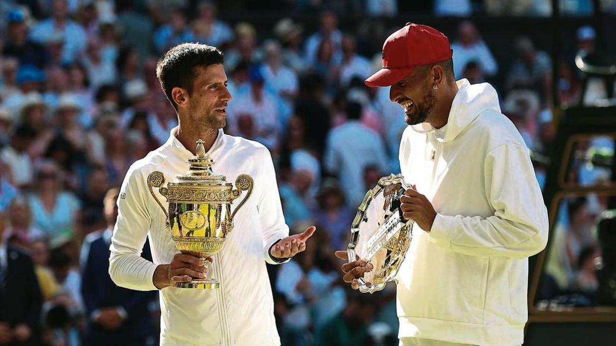 Djokovic formará pareja de dobles con Kyrgios en Brisbane