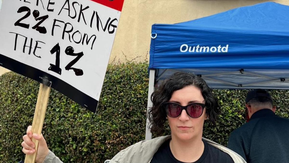 Guionista catalana, huelguista en Hollywood