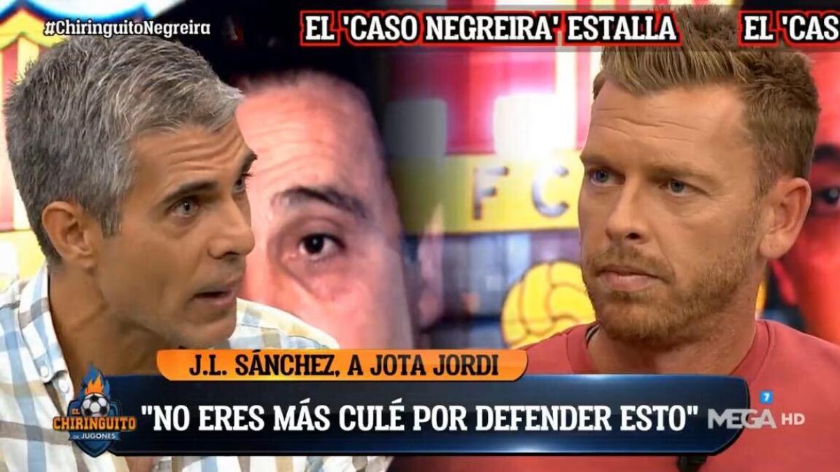 Un periodista de La Sexta llama Gerona al Girona en El Chiringuito y lo zanja con un Viva España