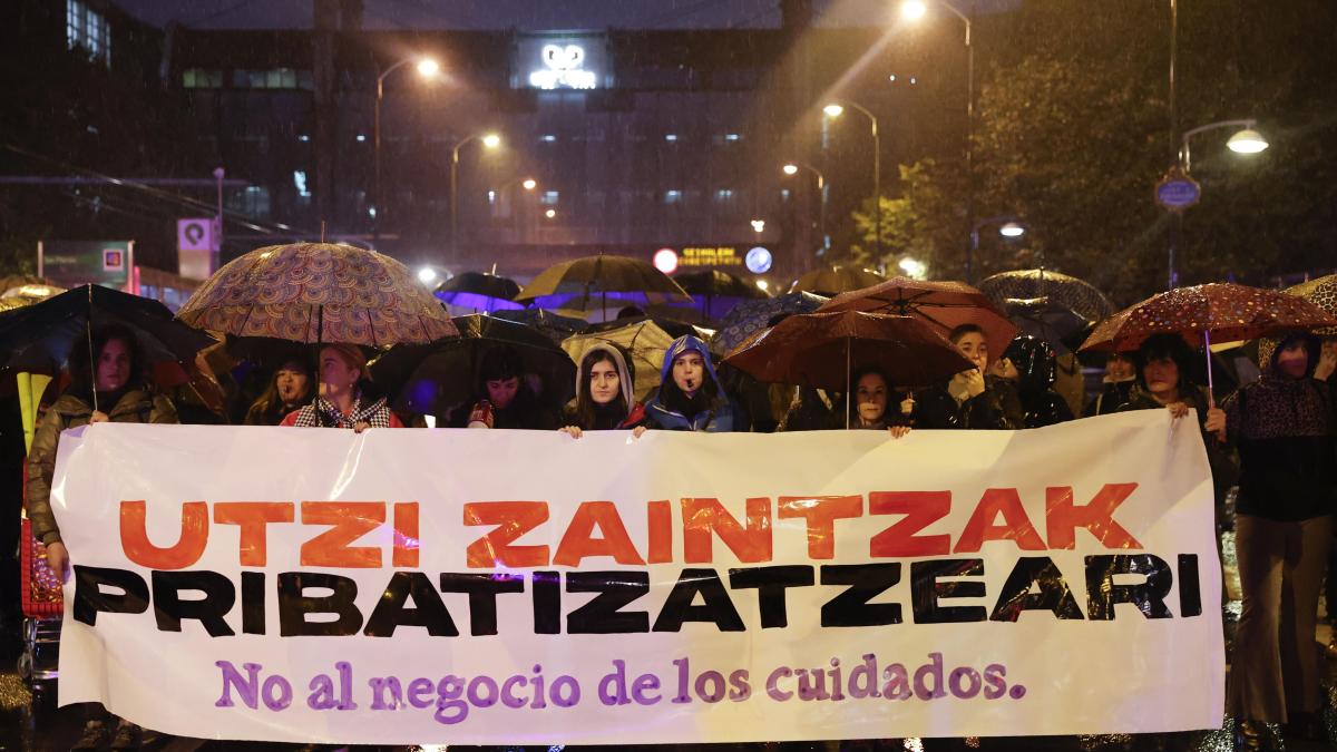 La huelga feminista general en Euskadi y Navarra comienza con “amplio seguimiento”