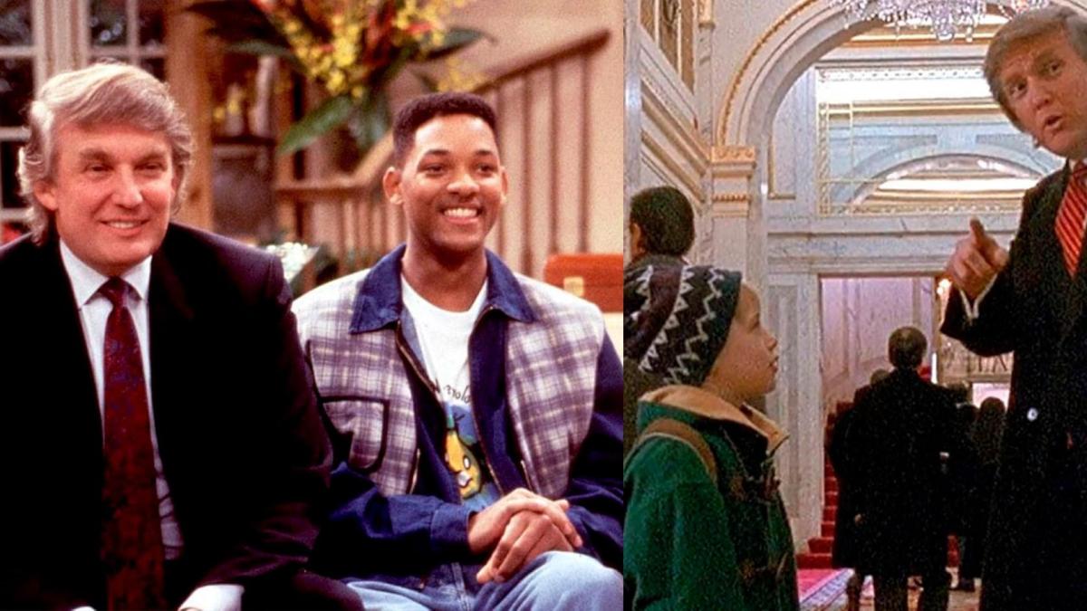 Trump, un presidente actor: todos sus cameos en el cine y la televisión