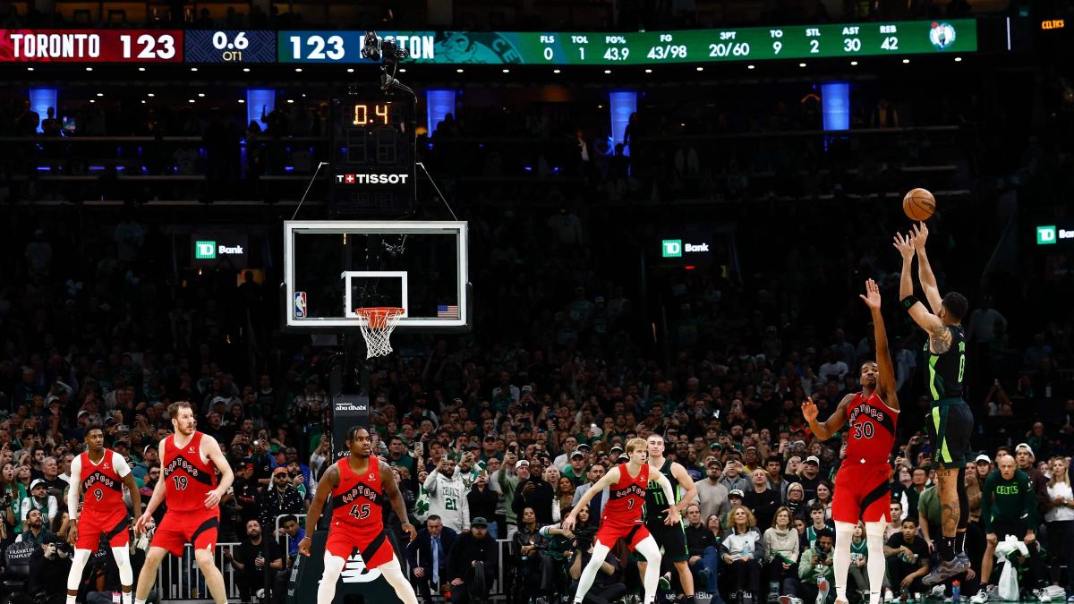 Noche de emociones fuertes en la NBA: la racha de los Lakers y el triplazo de los Celtics