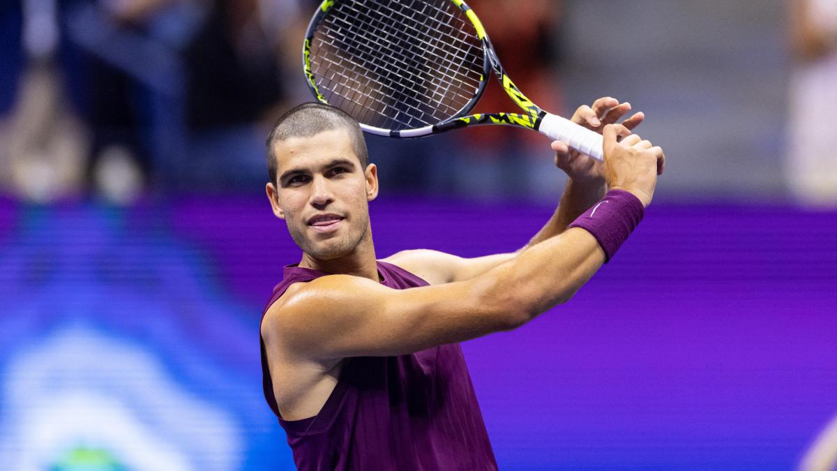 Carlos Alcaraz - ​Luciano Darderi: dónde ver, día y hora del tercer partido del español en el US Open