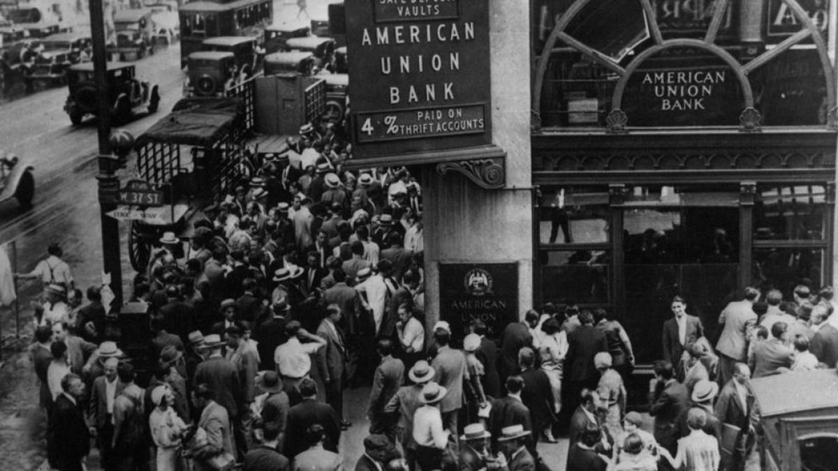 Crack del 29, el negro jueves en que la bolsa descubrió que no valía nada