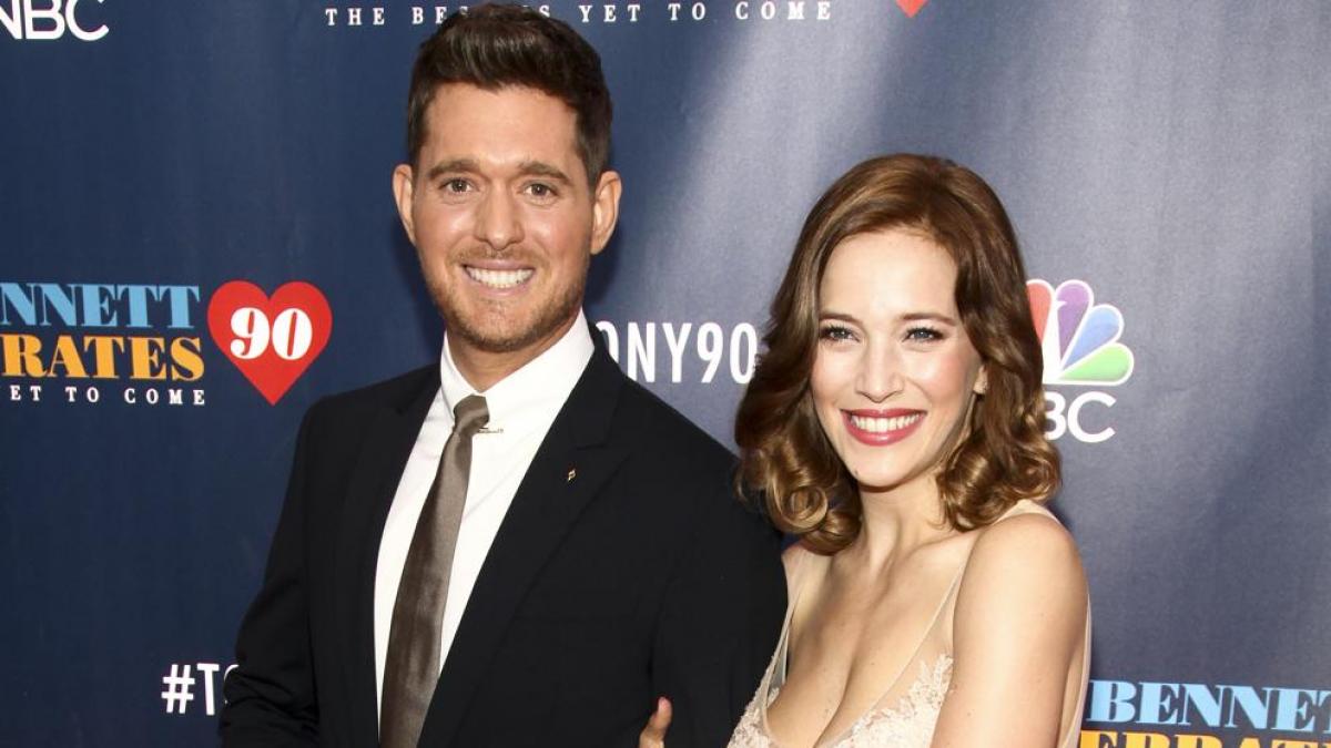 La divertida respuesta del hijo de Michael Bublé al cuarto embarazo de su madre