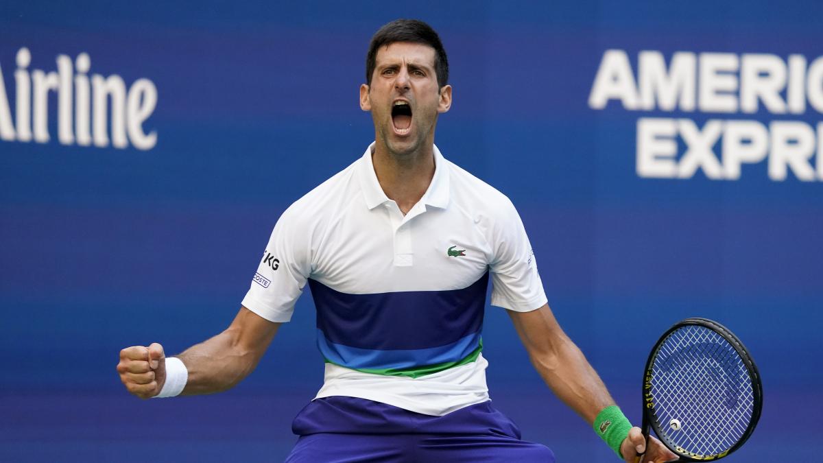 Djokovic se mete en la final del US Open y está a un partido de superar a Nadal y Federer