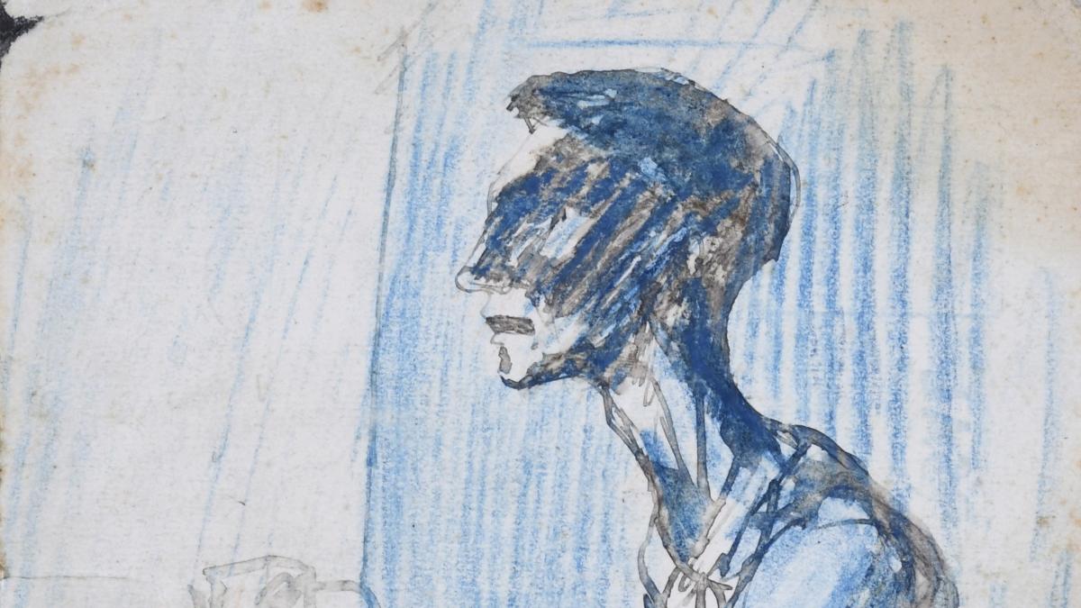 El Museo Picasso de Barcelona incorpora un dibujo de la época azul