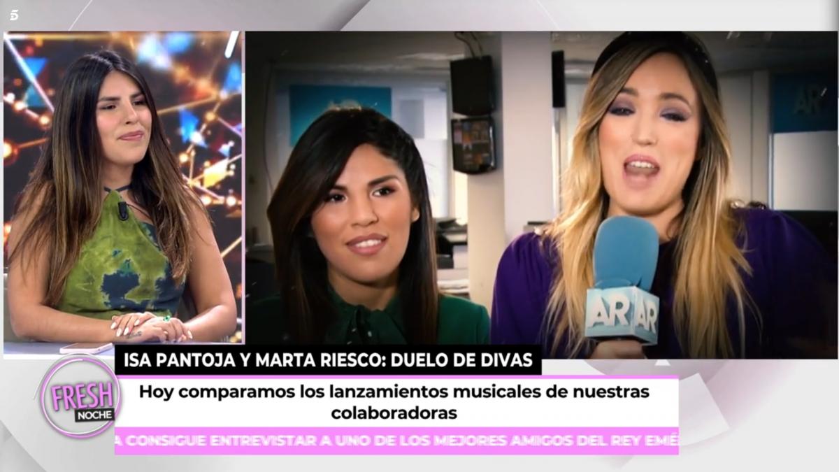 Isa Pantoja deja sin palabras a los colaboradores de 'Ya son las ocho' con su 'consejo' a Marta Riesco