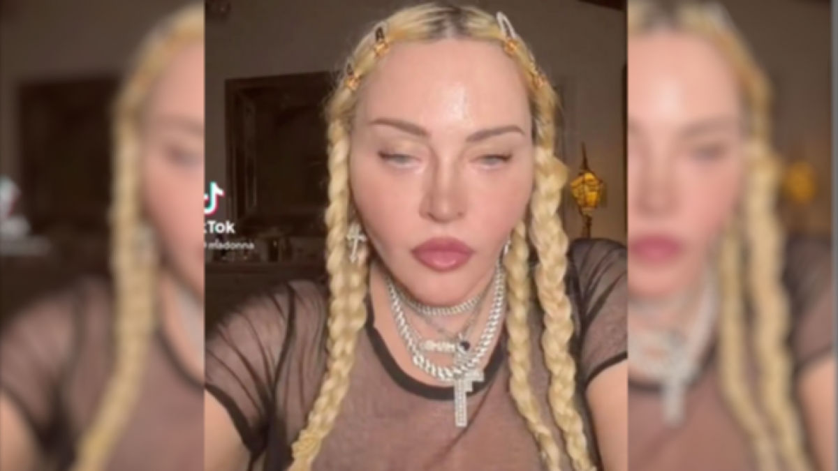 El inquietante vídeo de Madonna en TikTok para anunciar su nueva canción