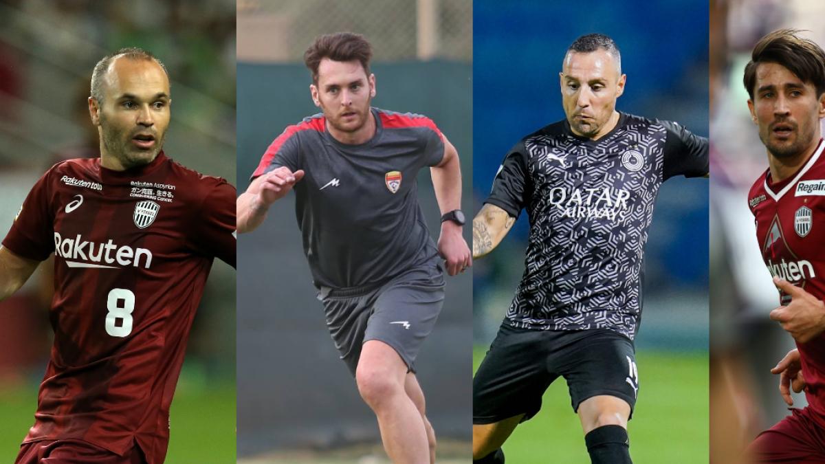 Iniesta, Cazorla y otros españoles que juegan en la Champions League asiática