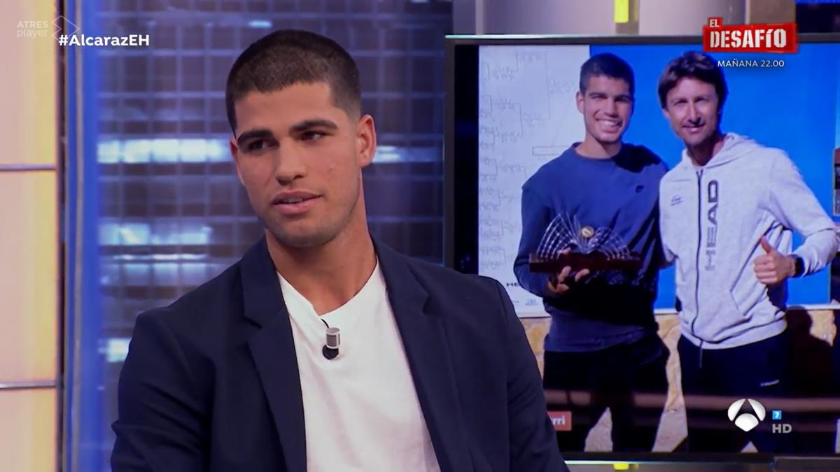 Carlos Alcaraz, sincero en El Hormiguero sobre las comparaciones con Nadal: Te pone piedras en la mochila