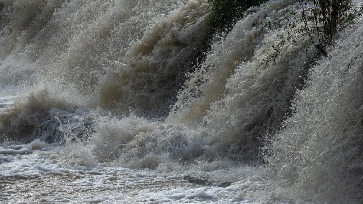 El río Ter recupera su fuerza