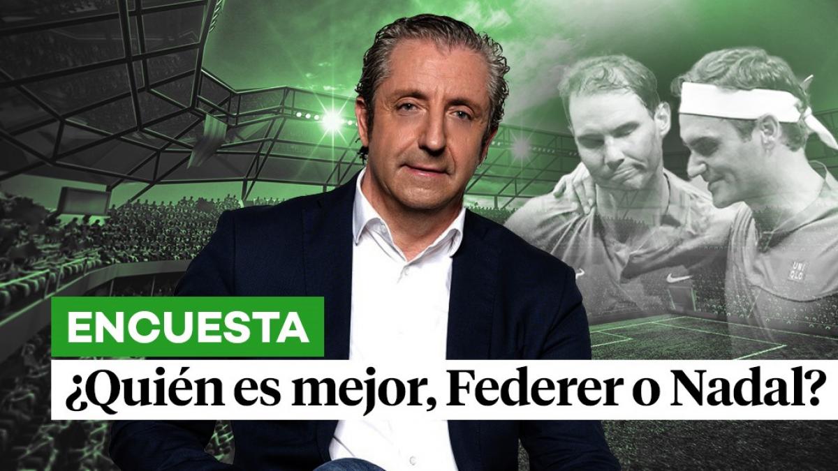 Roger Federer supera a Rafa Nadal, según la vídeo-encuesta de Josep Pedrerol