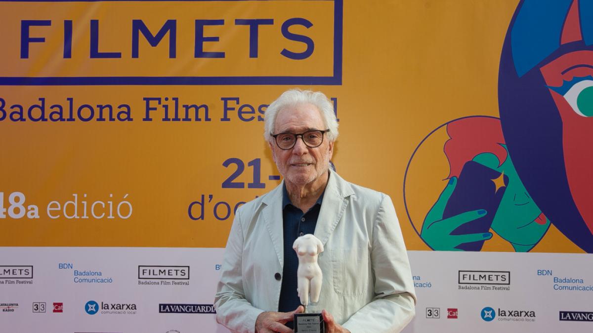 Lluís Marco recibe la Venus de Honor del FILMETS
