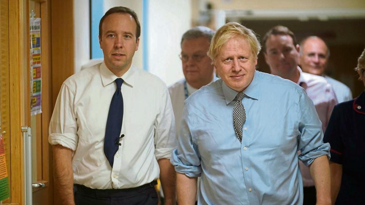 Matt Hancock, un político inglés entre canguros