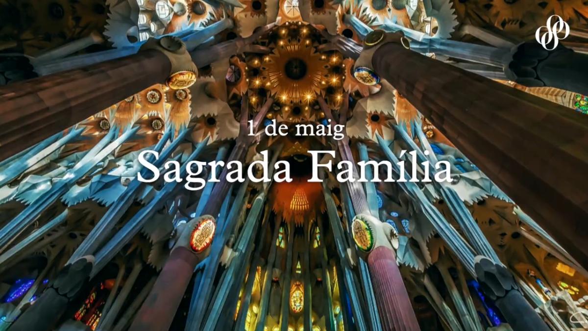 Así será el concierto de la Filarmónica de Berlín y el Orfeó Català en la Sagrada Família