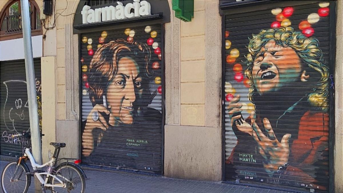 La farmacia de Barcelona que retrata a famosos