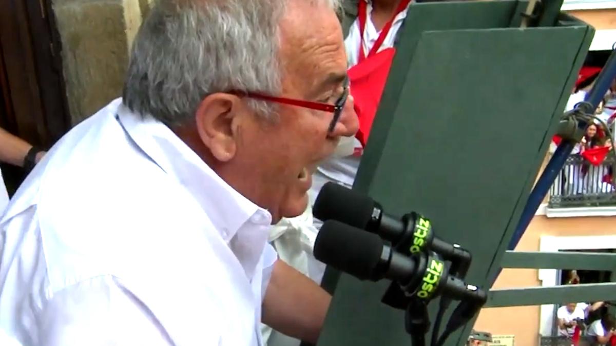 Las fiestas de San Fermín estallan en Pamplona con el chupinazo lanzado por Osasuna