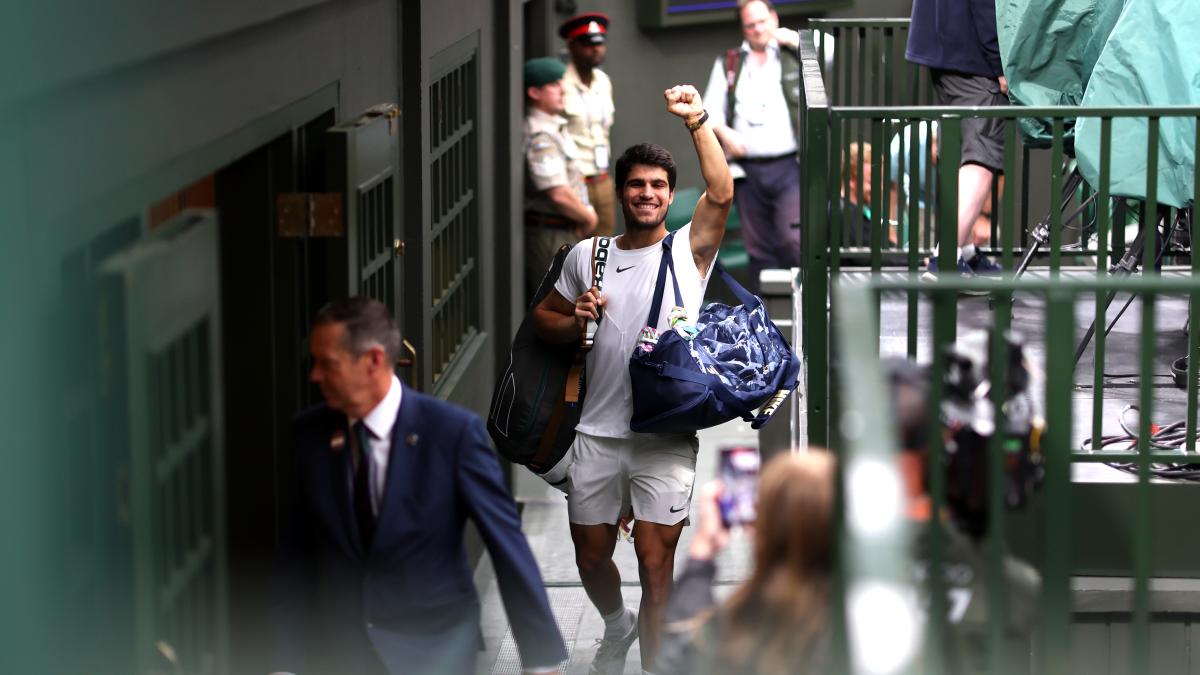 Alcaraz: Ha sido uno de mis mejores partidos en el circuito, no solo en hierba