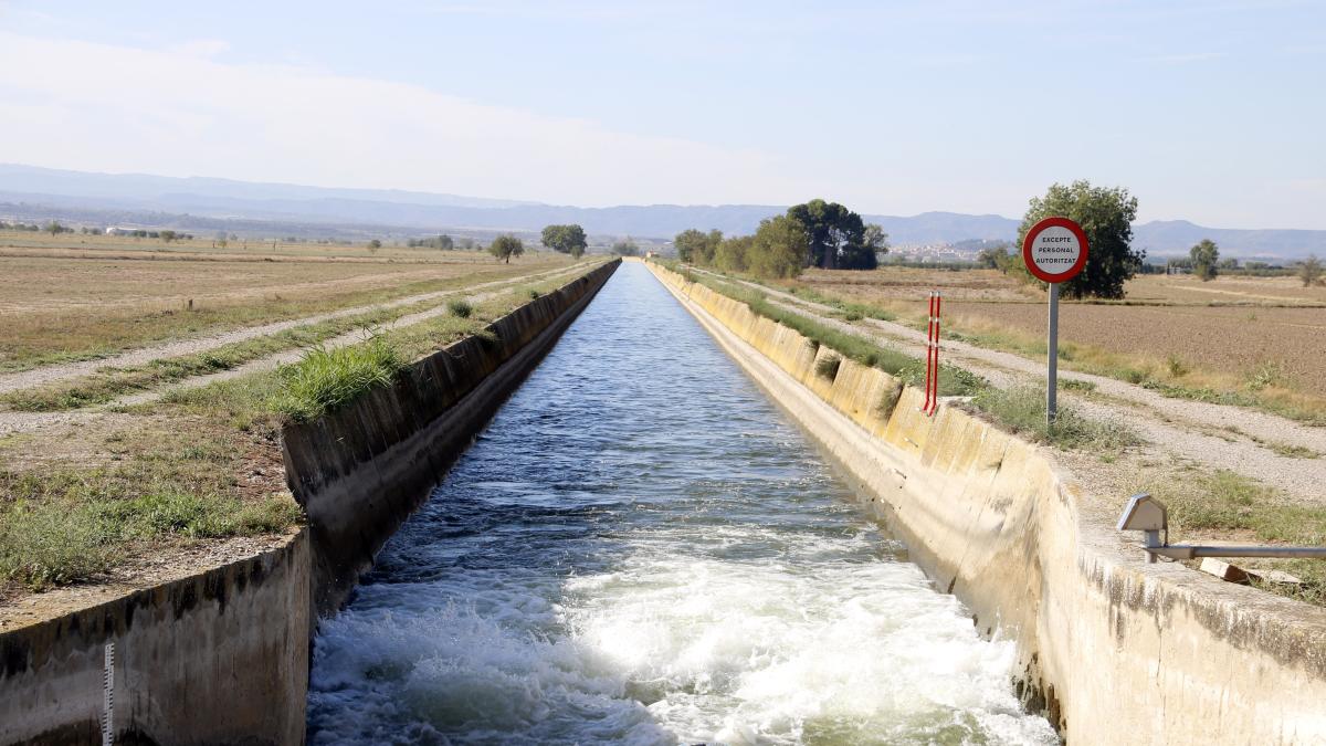 El Canal dUrgell empezará la campaña de riego el 25 de marzo