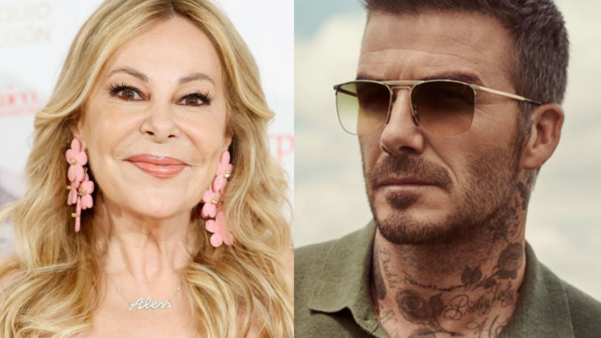 ¿Qué pasó entre Ana Obregón y David Beckham?: Victoria me llamó Barbie de geriátrico