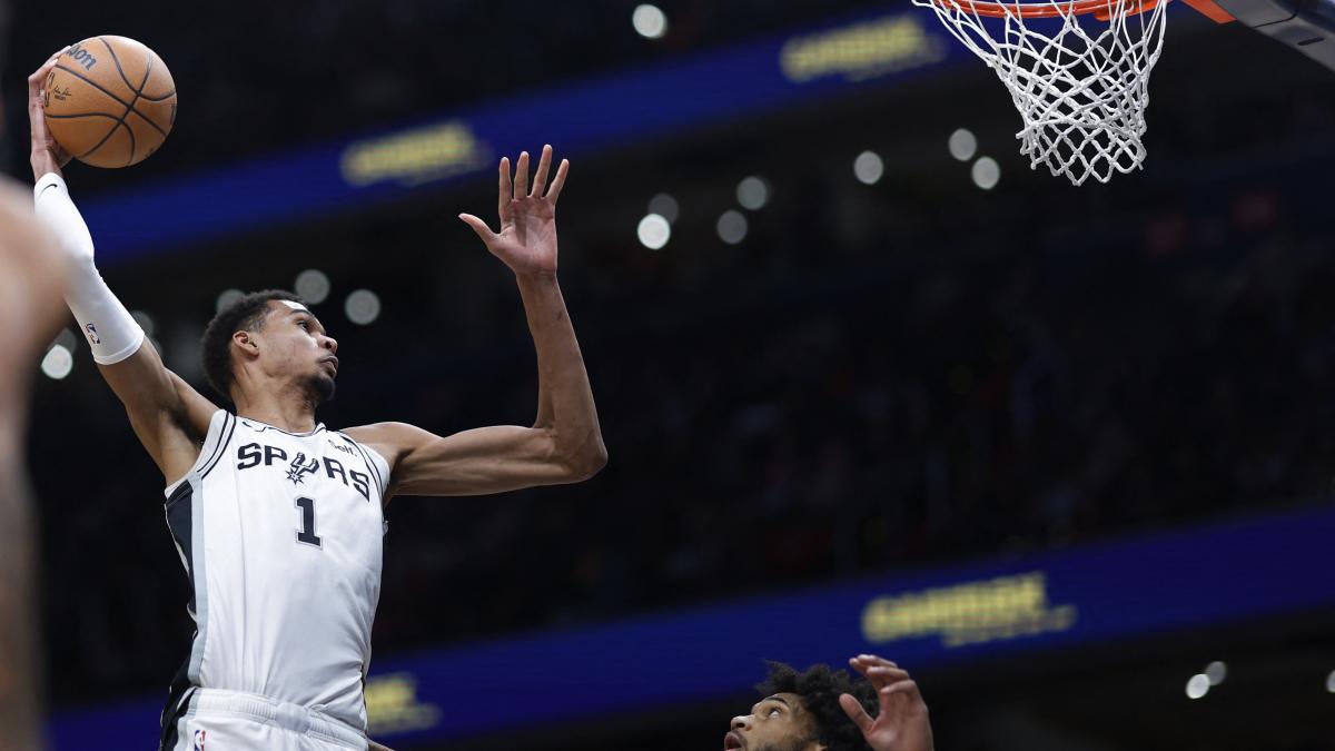 Remontada de los Spurs con Wembanyama como protagonista