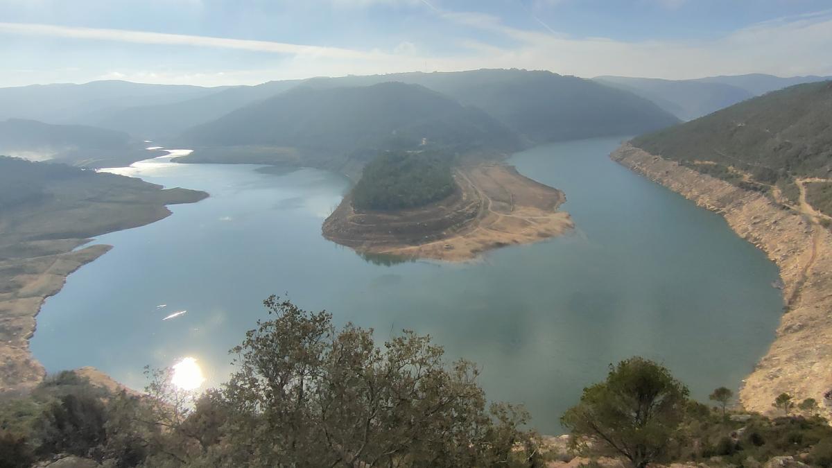 El meandro de Rialb resiste mejor la sequía