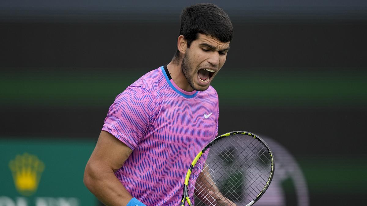 Ni la mejor versión de Sinner puede con Alcaraz