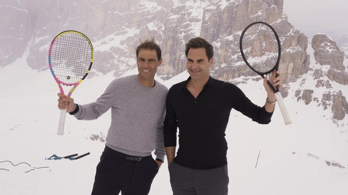 Rafa Nadal y Roger Federer reviven una icónica campaña de Louis Vuitton