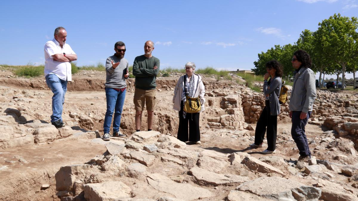 Las excavaciones confirman la monumentalidad defensiva del Molí dEspígol de Tornabous