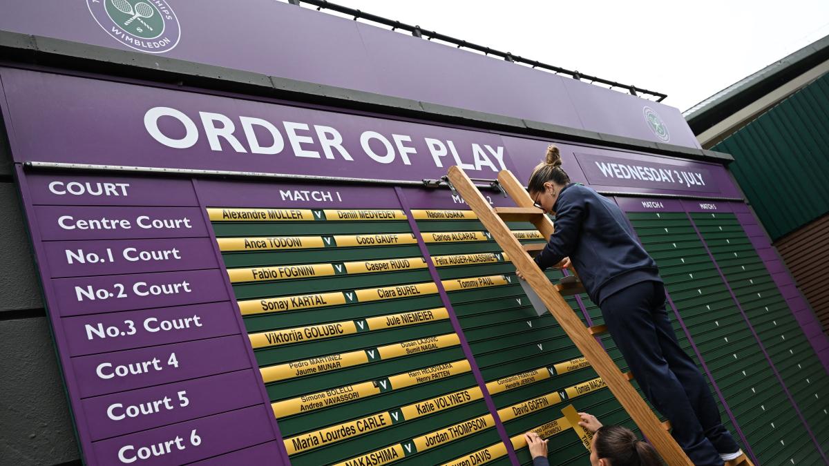 Un “Spider-man” en la grada y otras imágenes curiosas de Wimbledon