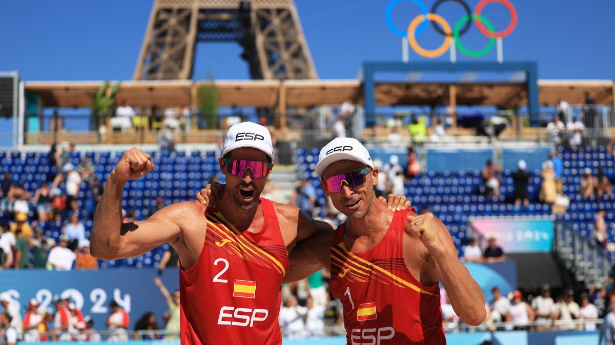 Herrera y Gavira siguen soñando a los pies de la Torre Eiffel y ya están en cuartos