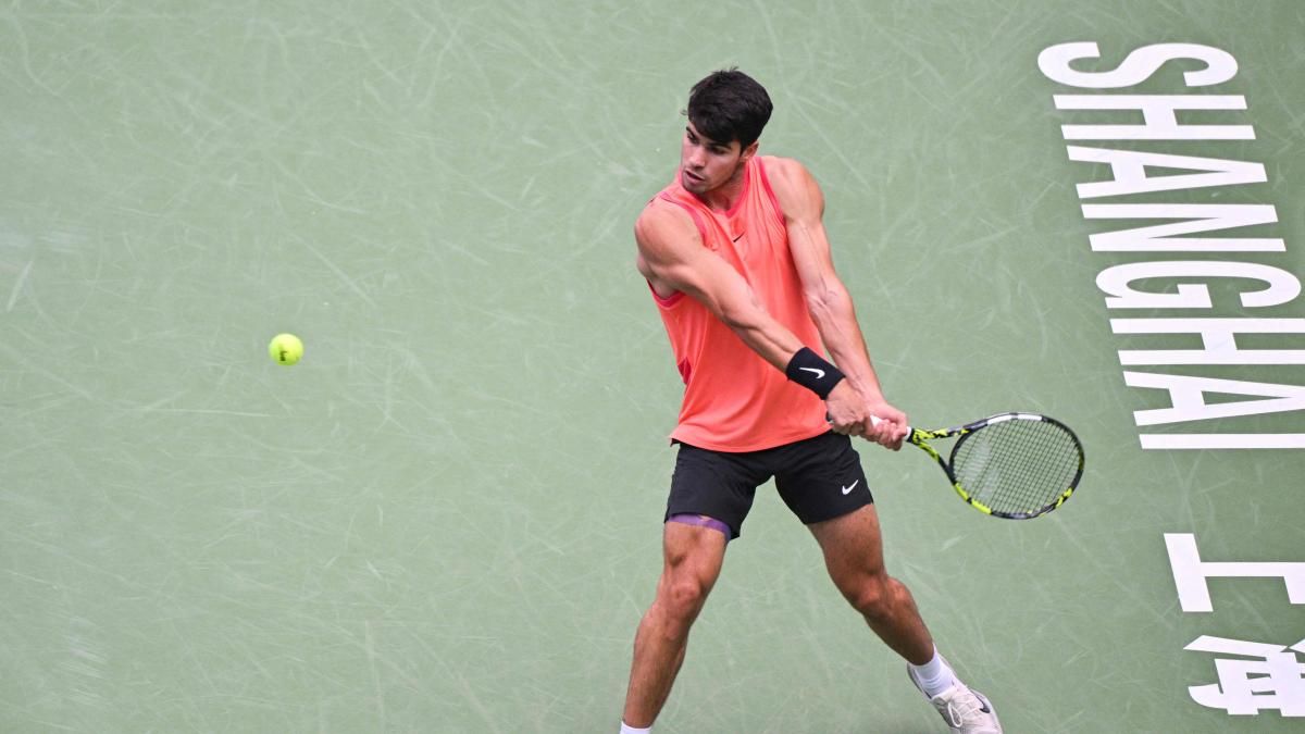 Alcaraz - Monfils: resultado y resumen del partido de hoy del Masters 1000 de Shanghái