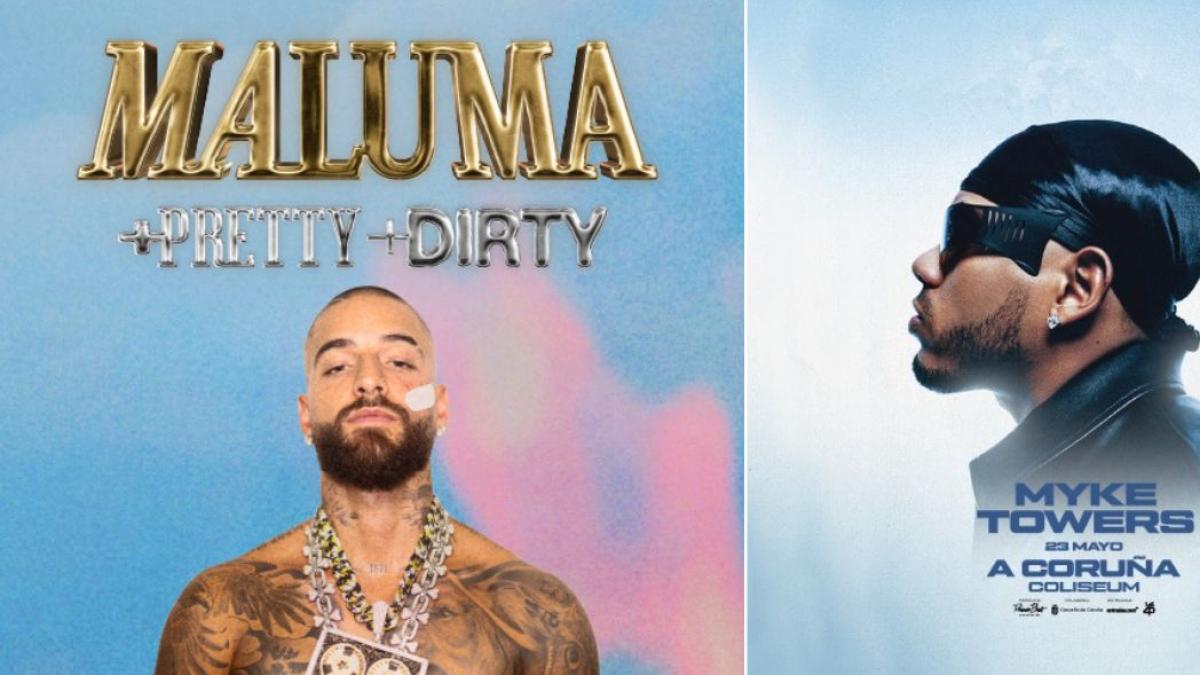 Los conciertos que no te puedes perder en 2025: Myke Towers, Joaquín Sabina, Chayanne, Maluma...