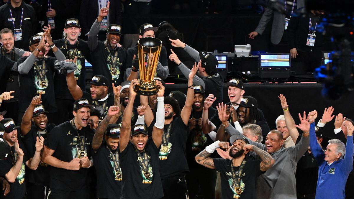 Antetokounmpo lleva a la gloria a los Bucks, que se alzan con la NBA Cup