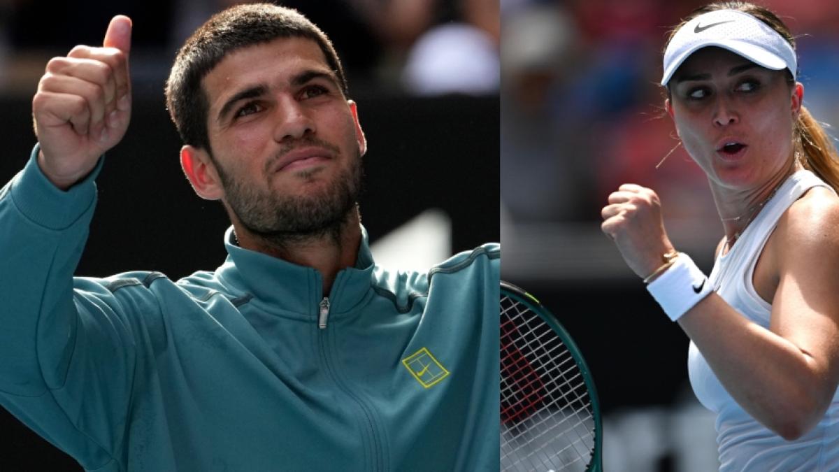 Alcaraz- Djokovic y Badosa-Gauff, unos cuartos de altura en Australia