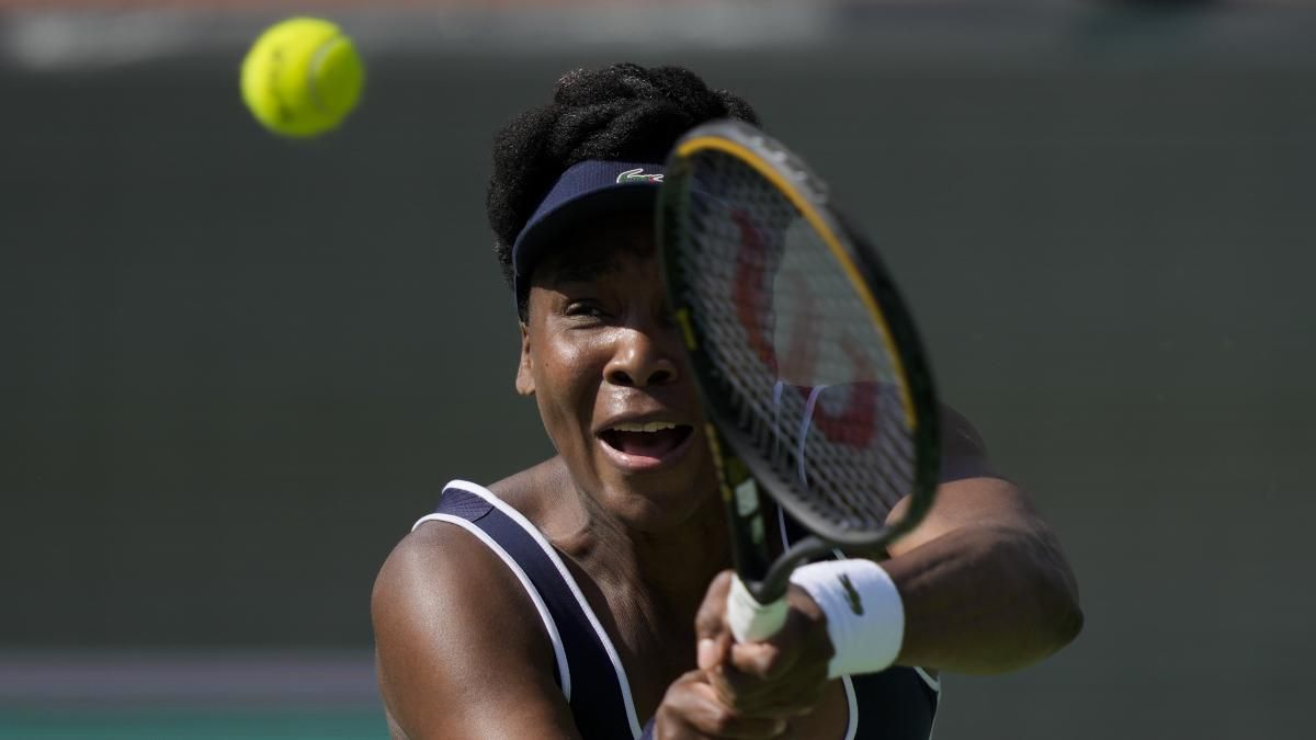 Venus Williams vuelve a jugar a sus 44 años