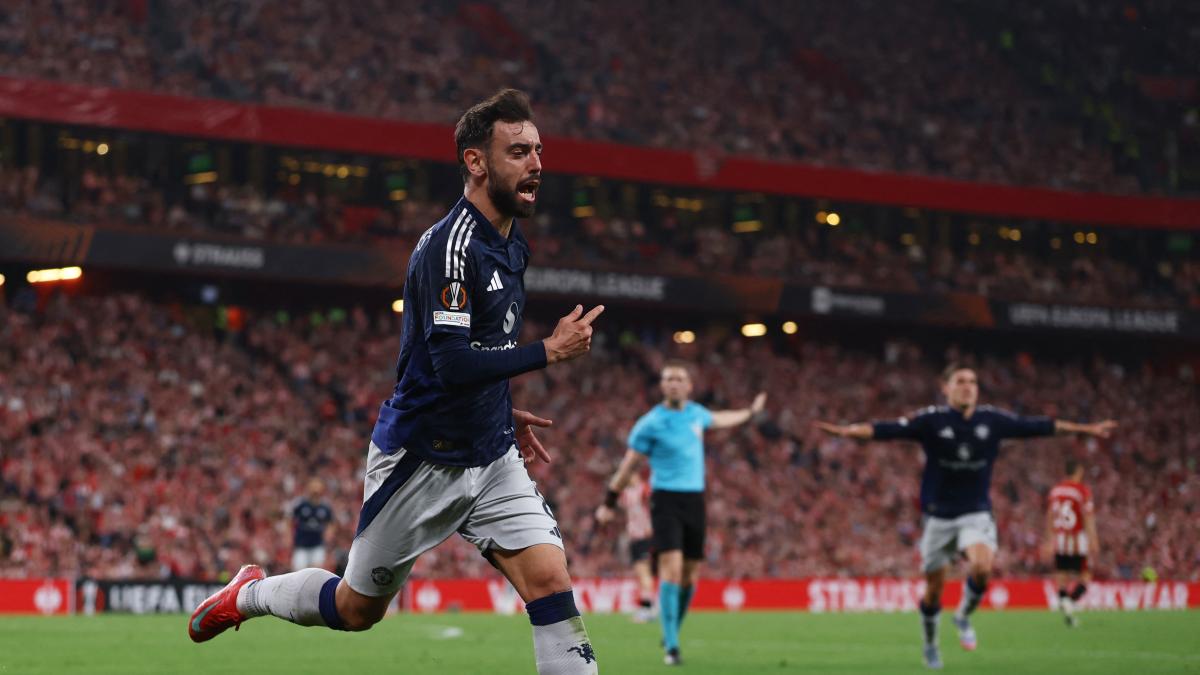 El Manchester United silencia San Mamés